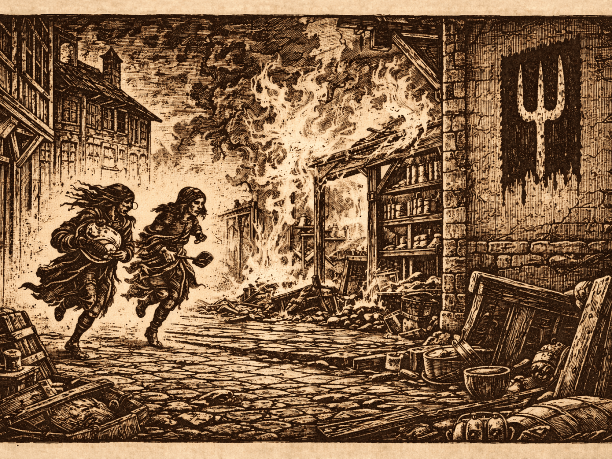 PROCLAMATION OF BURGLARY AND FIRE AT THE CANDLEMAKER’S&nbsp;KEEP